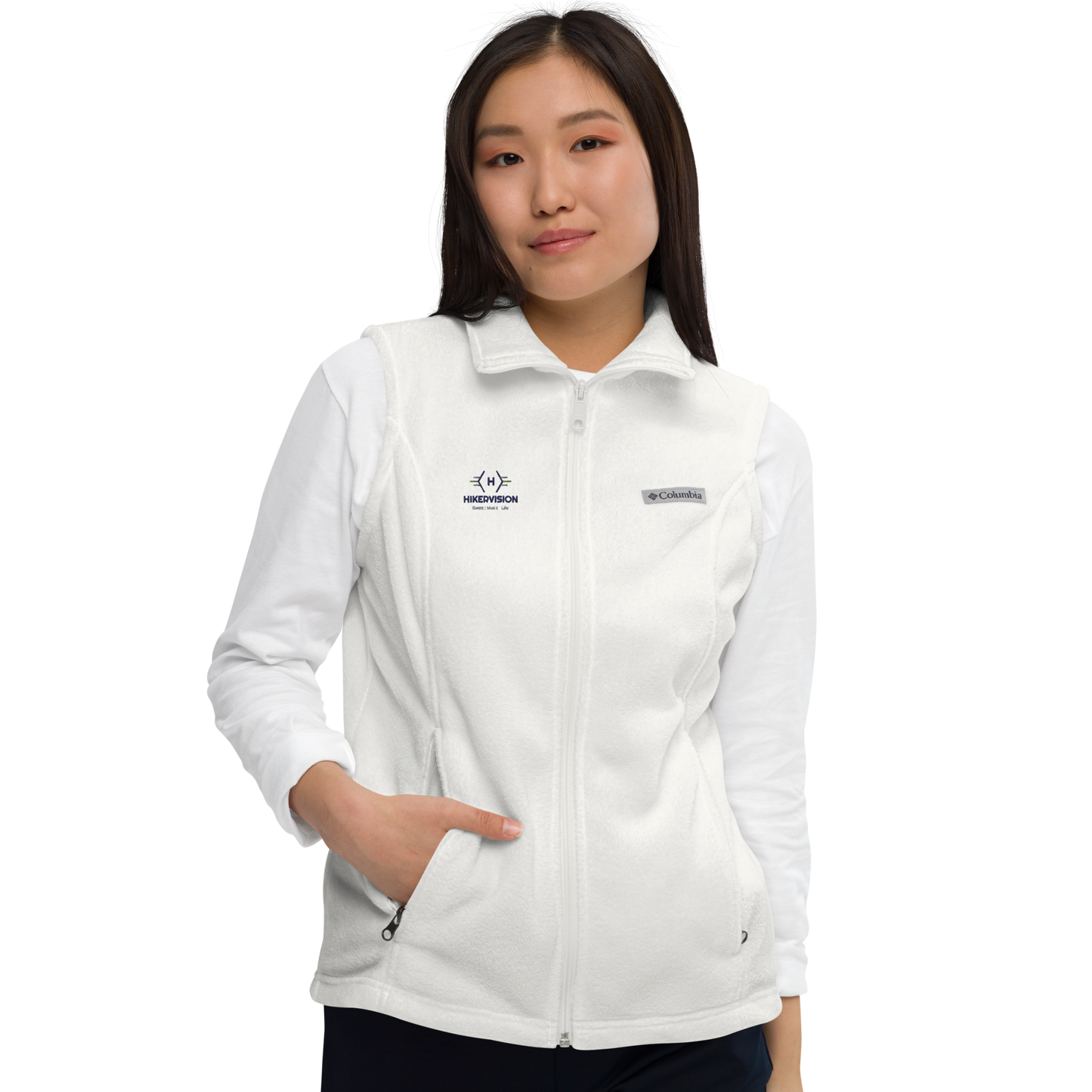 Women’s Columbia fleece vest