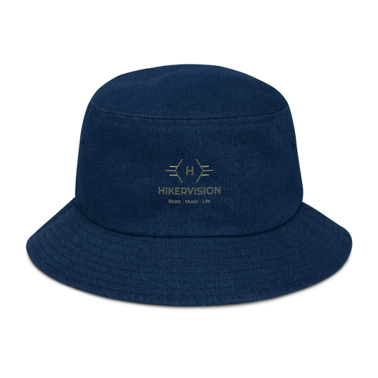 Denim bucket hat